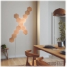 Nanoleaf | Elements Wood Look Hexagons Starter Kit (13 panels) | Cool White + Warm White