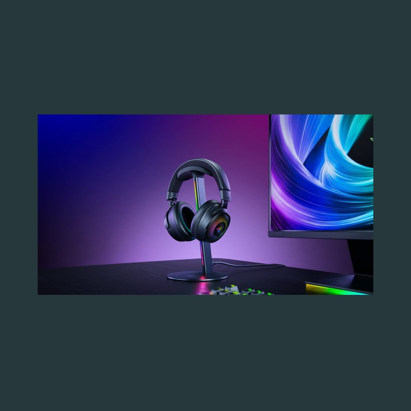Razer Smart RGB Headset Stand Base Station V3 Chroma | Black