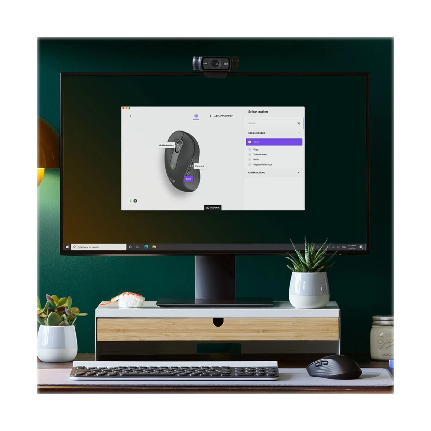Logitech Wireless Mouse M650 L left handed Graphite (910-006239) / 910-006239