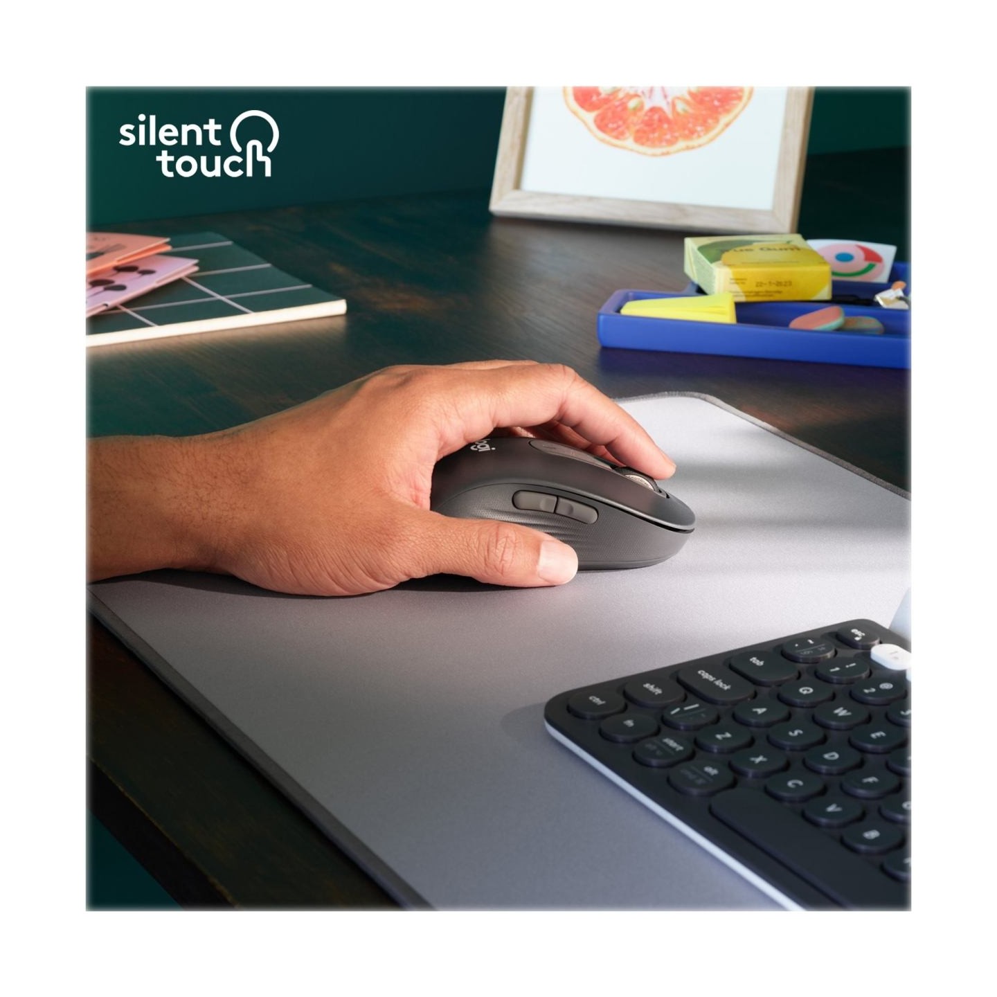 Logitech Wireless Mouse M650 L left handed Graphite (910-006239) / 910-006239