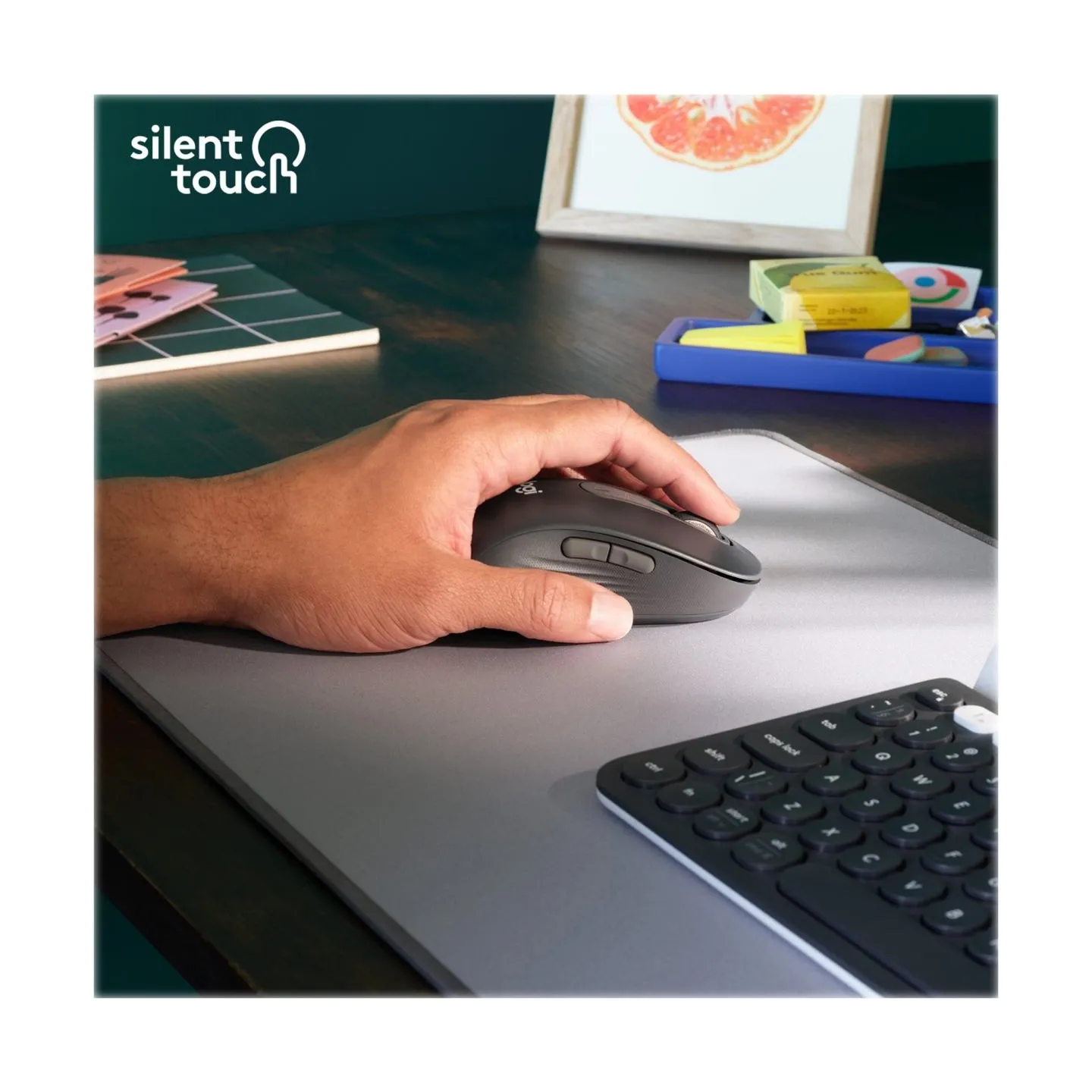 Logitech Wireless Mouse M650 L left handed Graphite (910-006239) / 910-006239