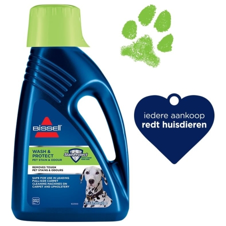Bissell | Wash & Protect Pet Formula | 1500 ml | 1 pc(s)