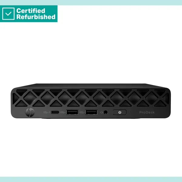 HP RENEW SILVER HP ProDesk 4 G1i Mini - Ultra 7-265T, 16GB, 512GB SSD, USB Mouse, Win 11 Pro, 1 years / B6YW1ETR#ABF