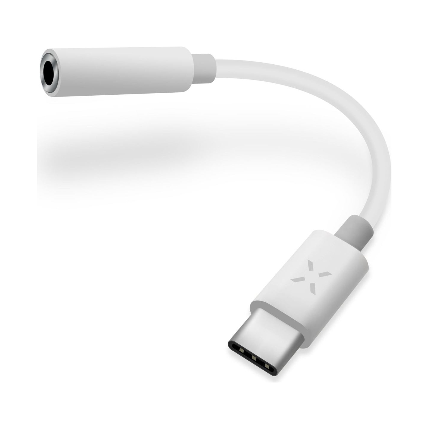 Fixed Link Adapter USB-C/3.5mm Jack | FIXL-CJD-WH | White