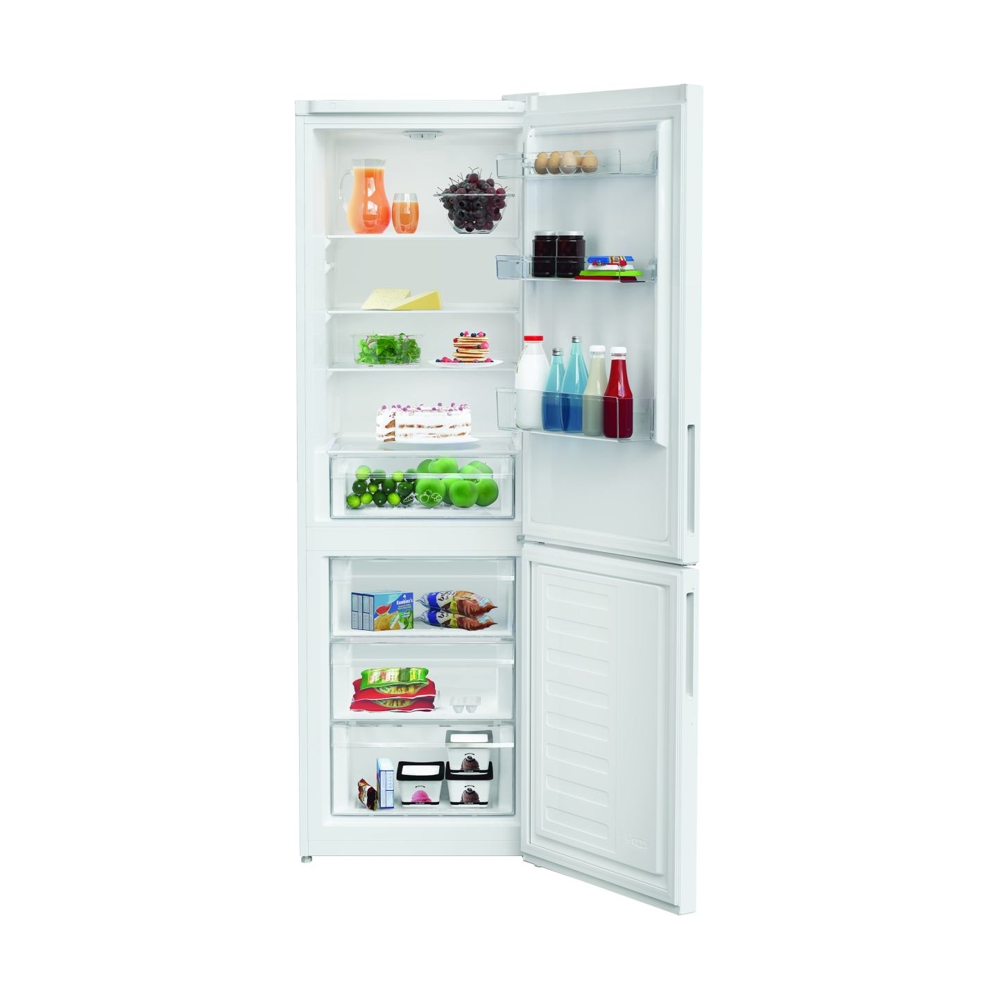 Indesit Refrigerator INKS 1361 W4E1, height 185.2 cm / INKS1361W4E1