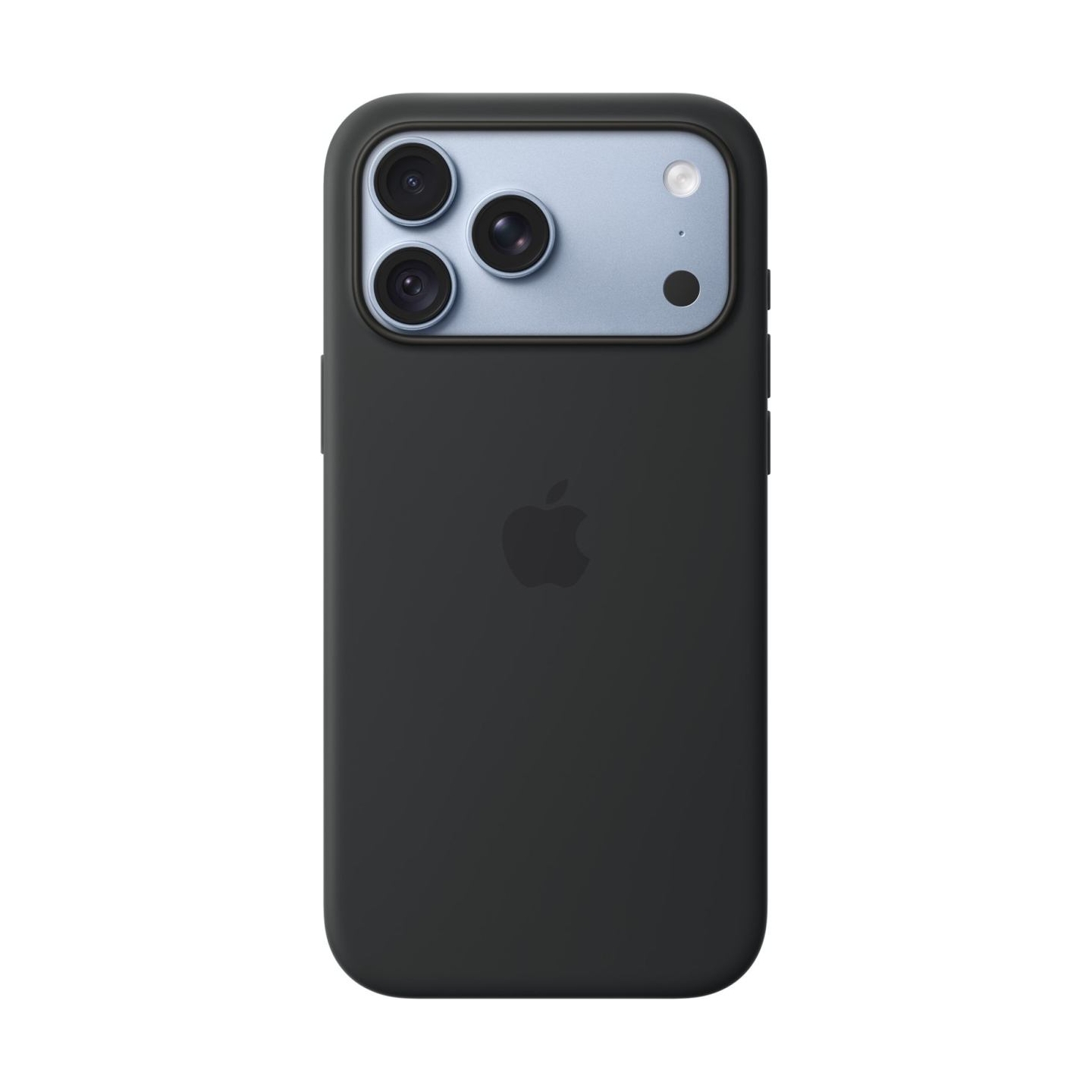Apple iPhone 18 Pro Max Silicone Case with MagSafe - Black | Apple