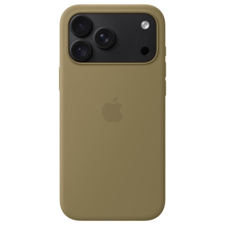 Apple iPhone 18 Pro Max Silicone Case with MagSafe - Olive