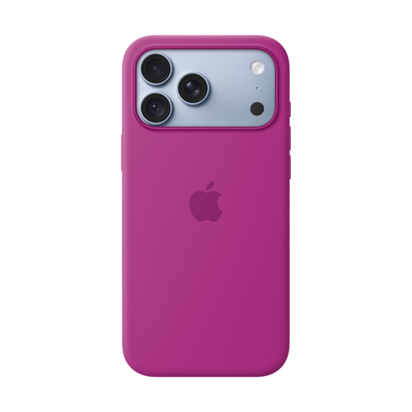 Apple iPhone 18 Pro Max Silicone Case with MagSafe - Magenta | Apple