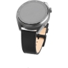 Fixed | Leather Strap with Quick Release 22mm for Smartwatch | Black