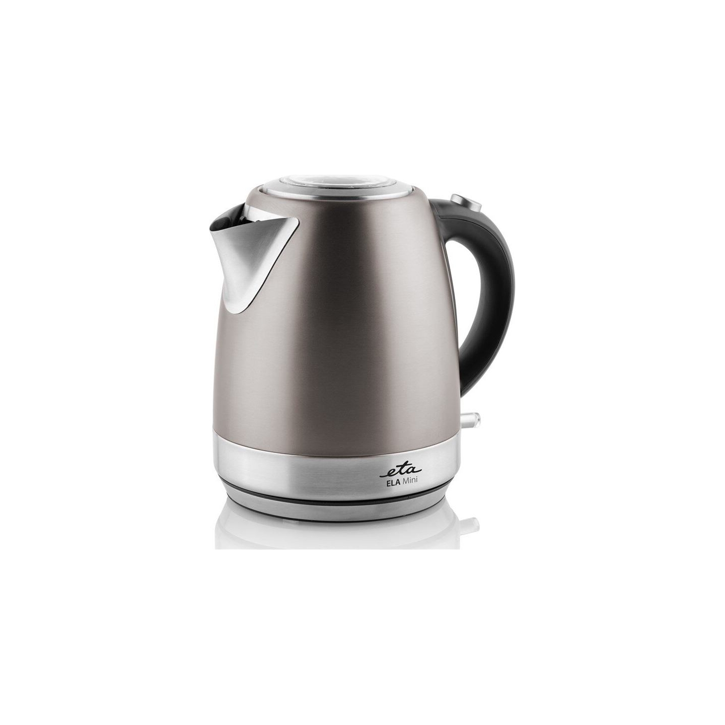 ETA | Kettle | Ela mini ETA859990040 | Standard | 2100 W | 1.2 L | Stainless steel | 360° rotational base | Grey