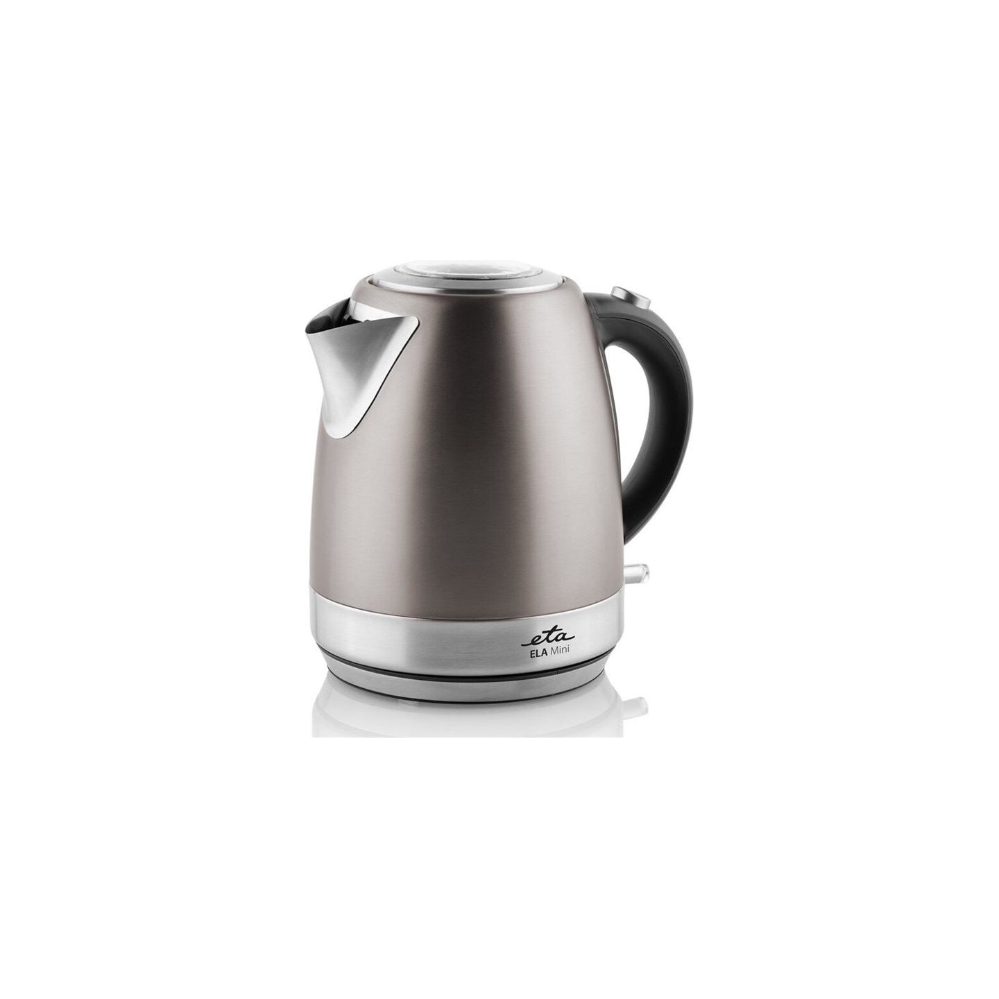 ETA | Kettle | Ela mini ETA859990040 | Standard | 2100 W | 1.2 L | Stainless steel | 360° rotational base | Grey
