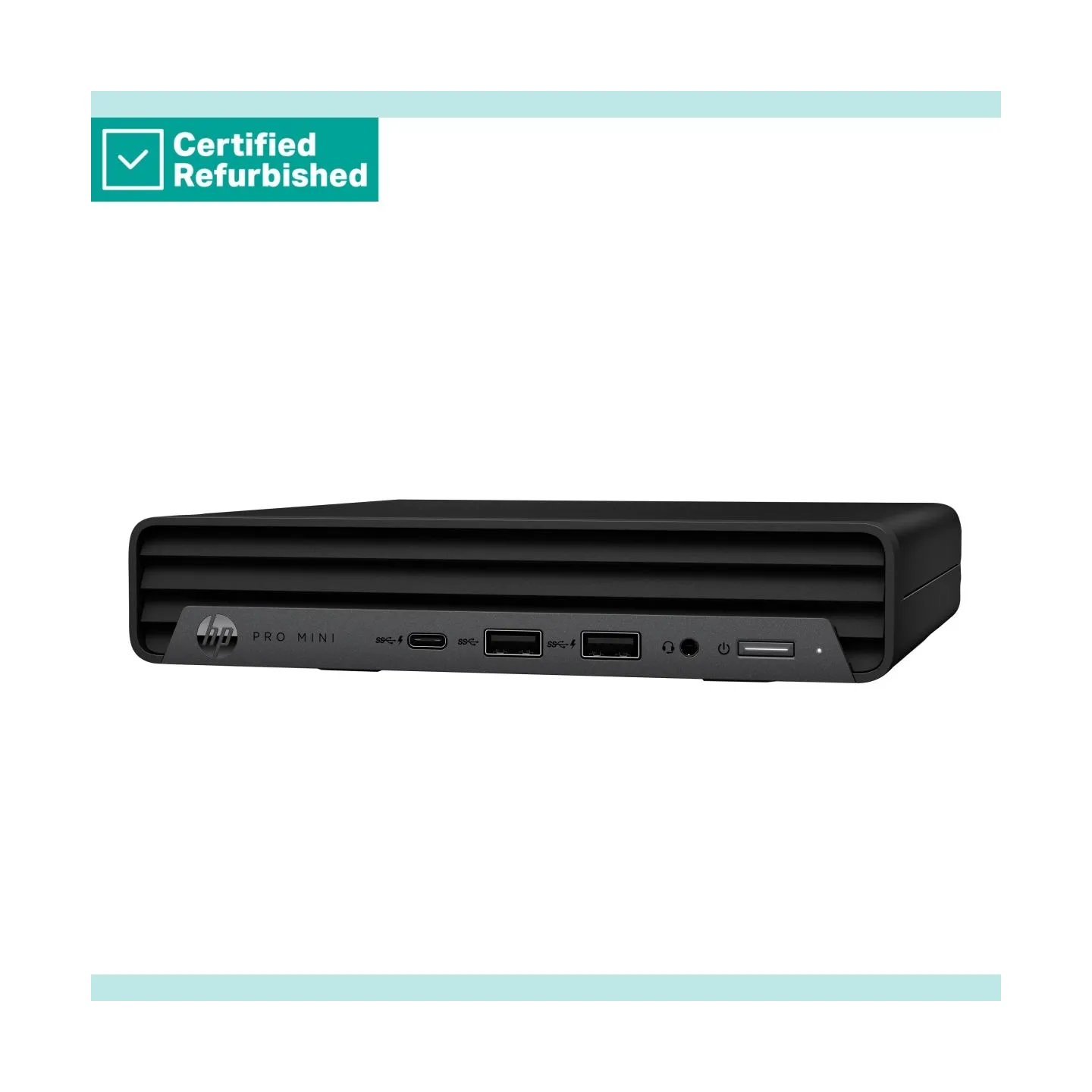HP RENEW SILVER HP Pro 400 G9 Mini - i5-13500T, 8GB, 256GB SSD, USB Mouse, Win 11 Pro, 1 years / 623T0ETR#AB9