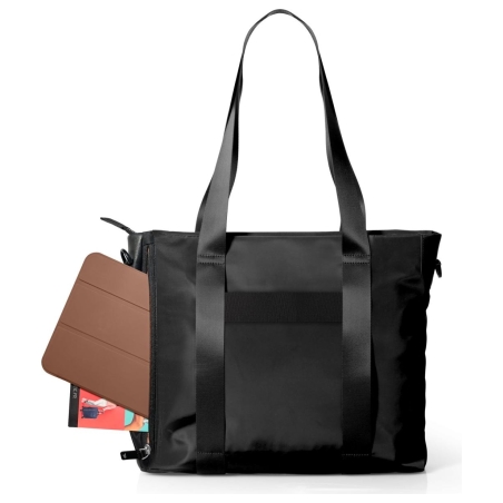 Port Designs Muse Signature | Fits up to size 16 " | Tote bag | Shoulder strap | Waterproof | Black