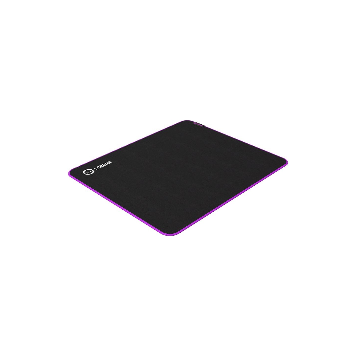 Lorgar Main 315, Gaming mouse pad, High-speed surface, Purple anti-slip rubber base, size: 500mm x 420mm x 3mm, weight 0.39kg