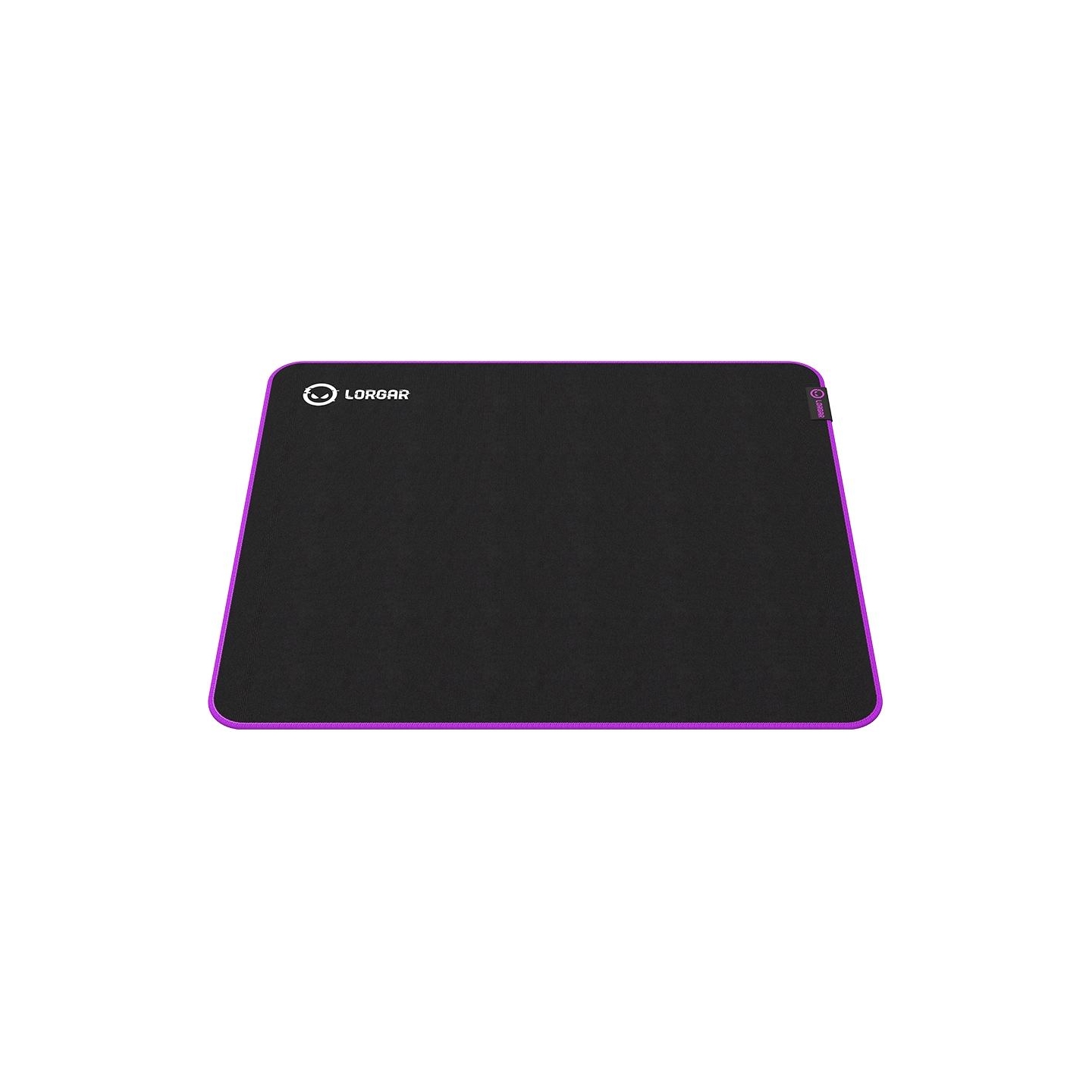 Lorgar Main 315, Gaming mouse pad, High-speed surface, Purple anti-slip rubber base, size: 500mm x 420mm x 3mm, weight 0.39kg