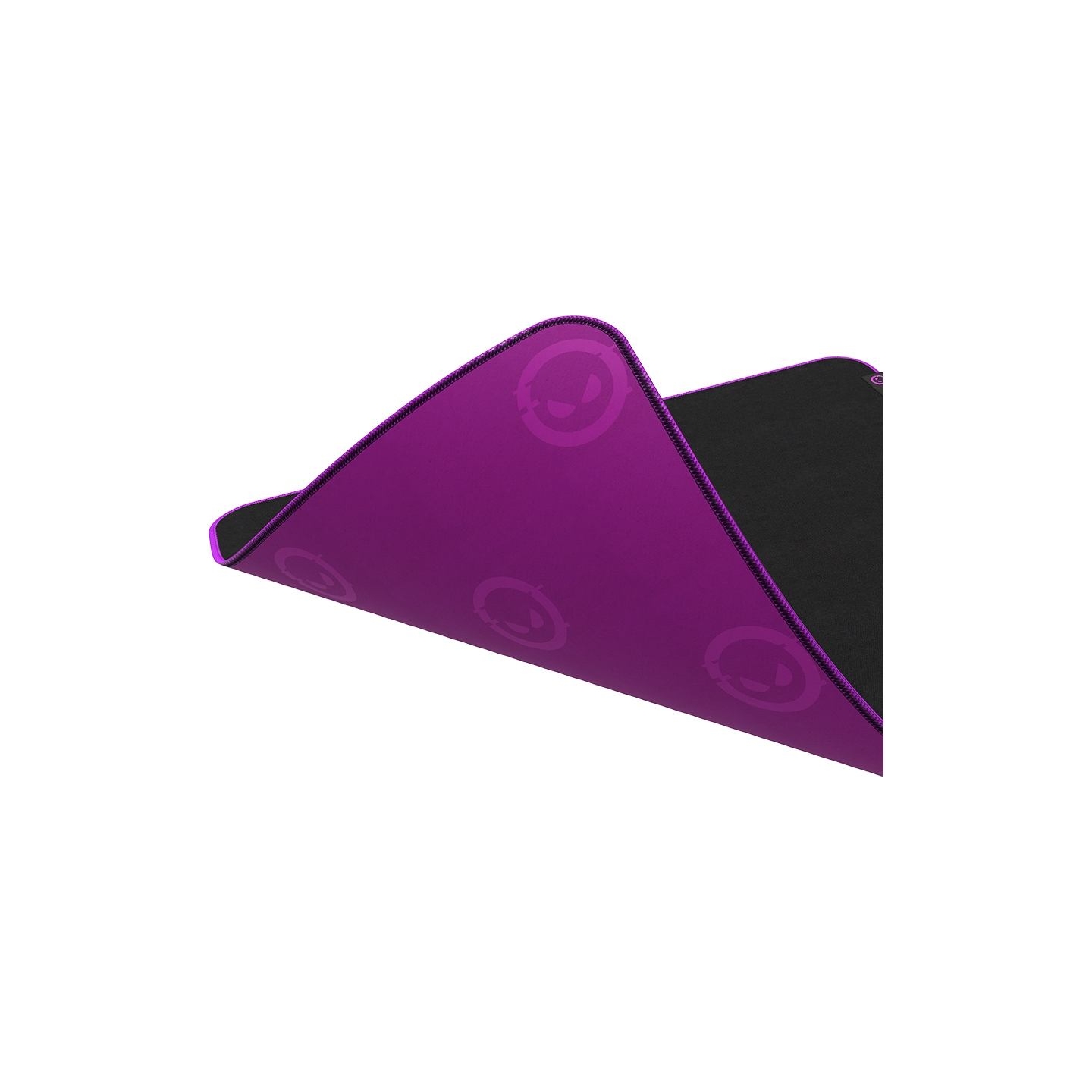 Lorgar Main 315, Gaming mouse pad, High-speed surface, Purple anti-slip rubber base, size: 500mm x 420mm x 3mm, weight 0.39kg