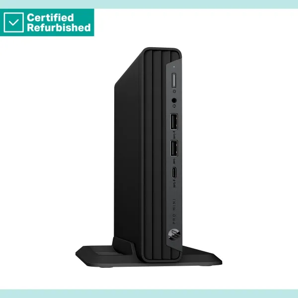 HP RENEW SILVER HP Pro 400 G9 Mini - i5-14500T, 16GB, 512GB SSD, USB Mouse, Win 11 Pro, 1 years / 937U0EAR#ABD