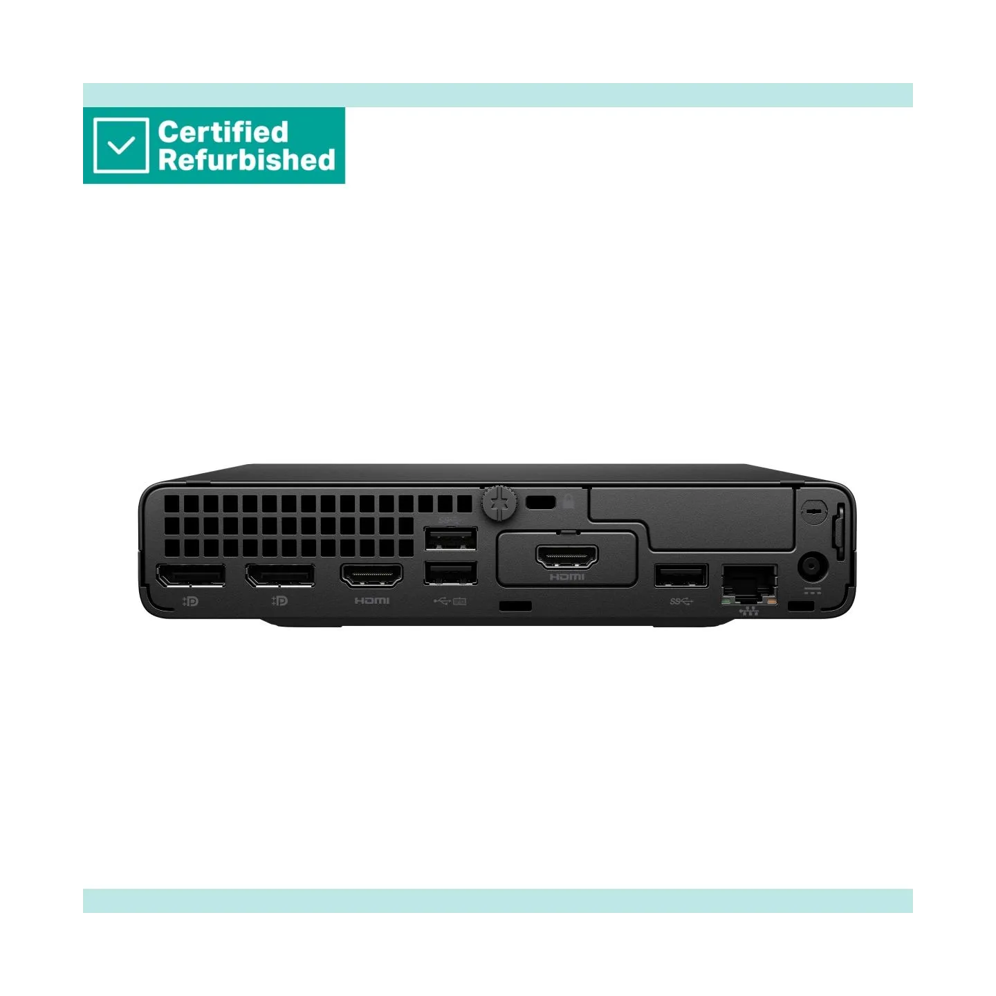 HP RENEW SILVER HP Pro 400 G9 Mini - i5-14500T, 16GB, 512GB SSD, USB Mouse, Win 11 Pro, 1 years / 937U0EAR#ABD