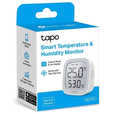 Tp-Link SMART HOME TEMPERATURE&HUMIDIT/SENSOR TAPO T315 TP-LINK