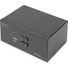 Digitus | KVM Switch, 2-Port, Dual Display, 4K, DisplayPort | DS-12862