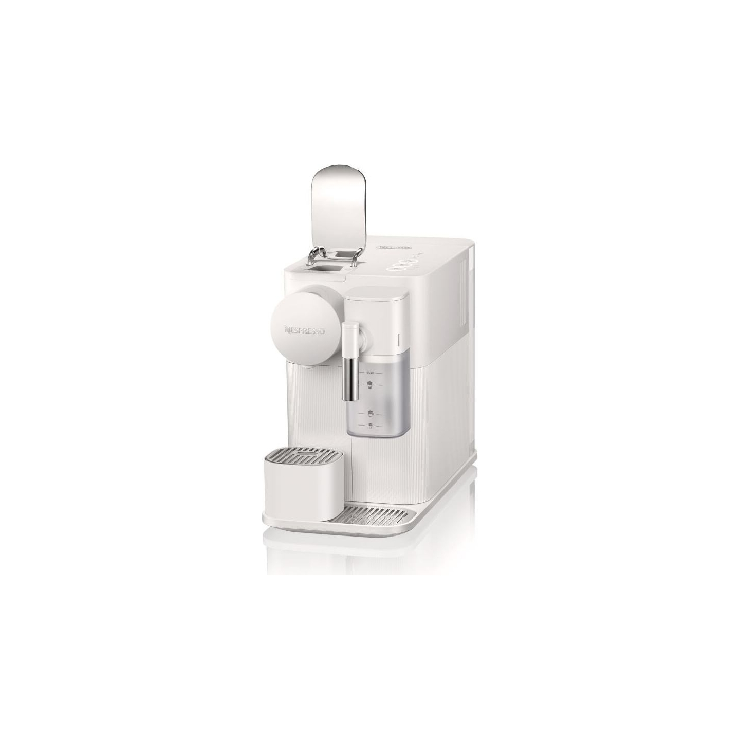 Delonghi | Coffee Machine | EN510.W Lattissima One | Pump pressure 19 bar | Built-in milk frother | Automatic | 1450 W | White