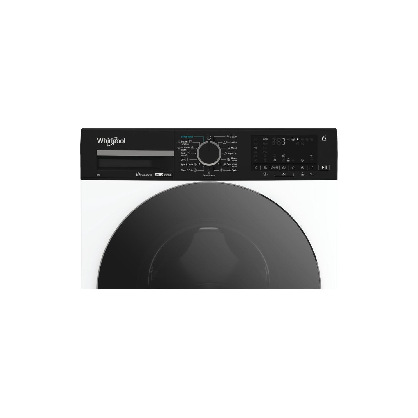 Whirlpool | Washing machine | WPM 87W ADS EE | Energy efficiency class A | Front loading | Washing capacity 8 kg | 1400 RPM | De