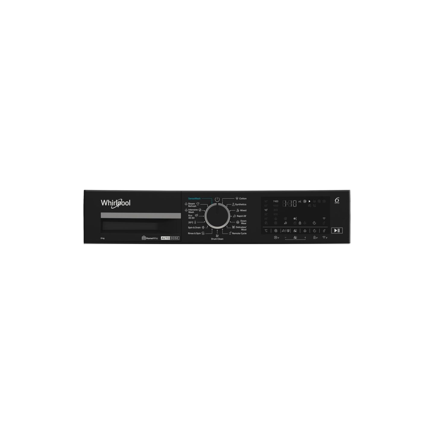 Whirlpool | Washing machine | WPM 87W ADS EE | Energy efficiency class A | Front loading | Washing capacity 8 kg | 1400 RPM | De