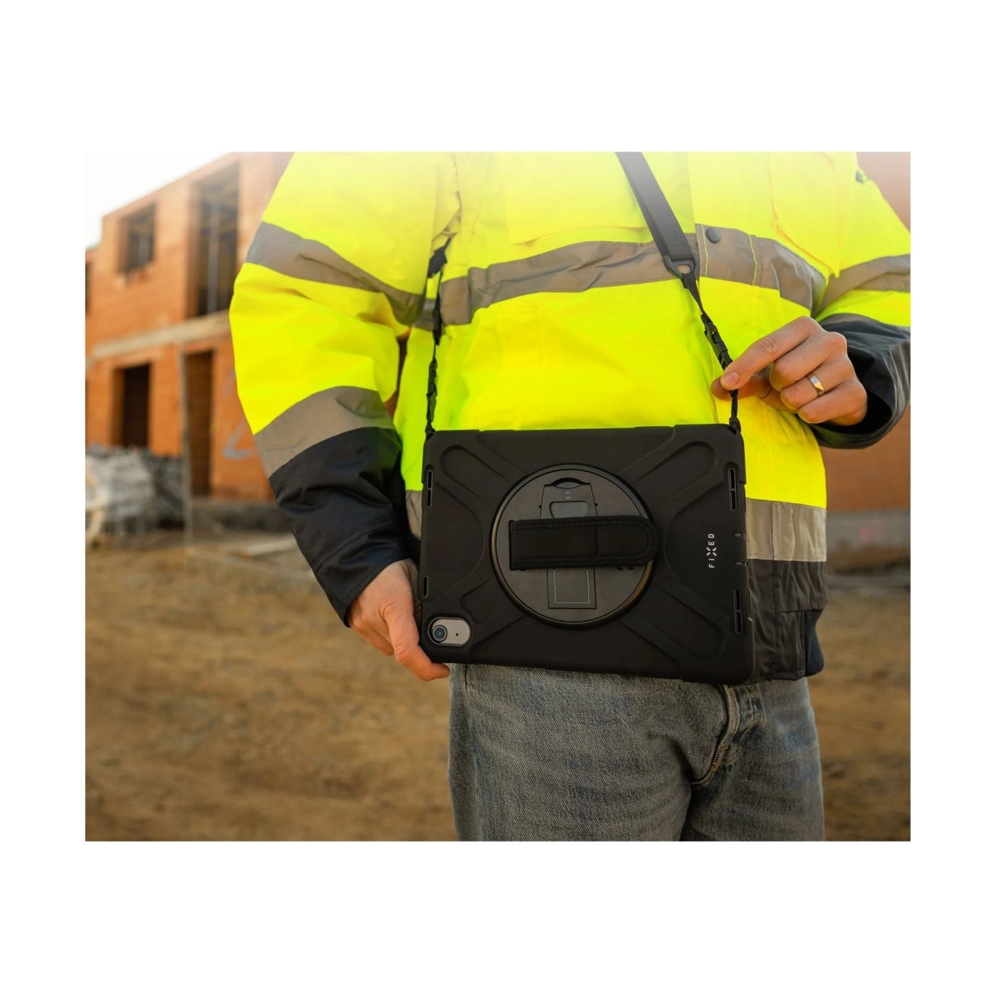 Fixed Rugged Tab Case | Apple | iPAD 10.9"/11" | Silicone/Polycarbonate | Black