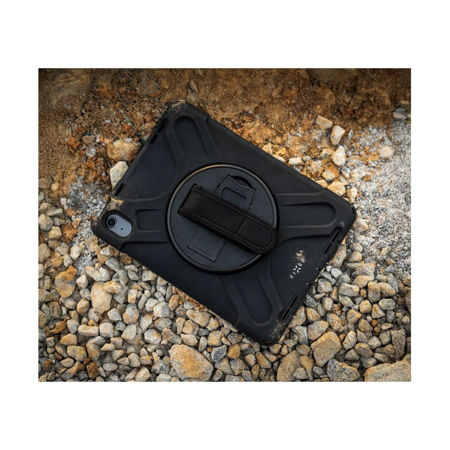 Fixed Rugged Tab Case | Apple | iPAD 10.9"/11" | Silicone/Polycarbonate | Black