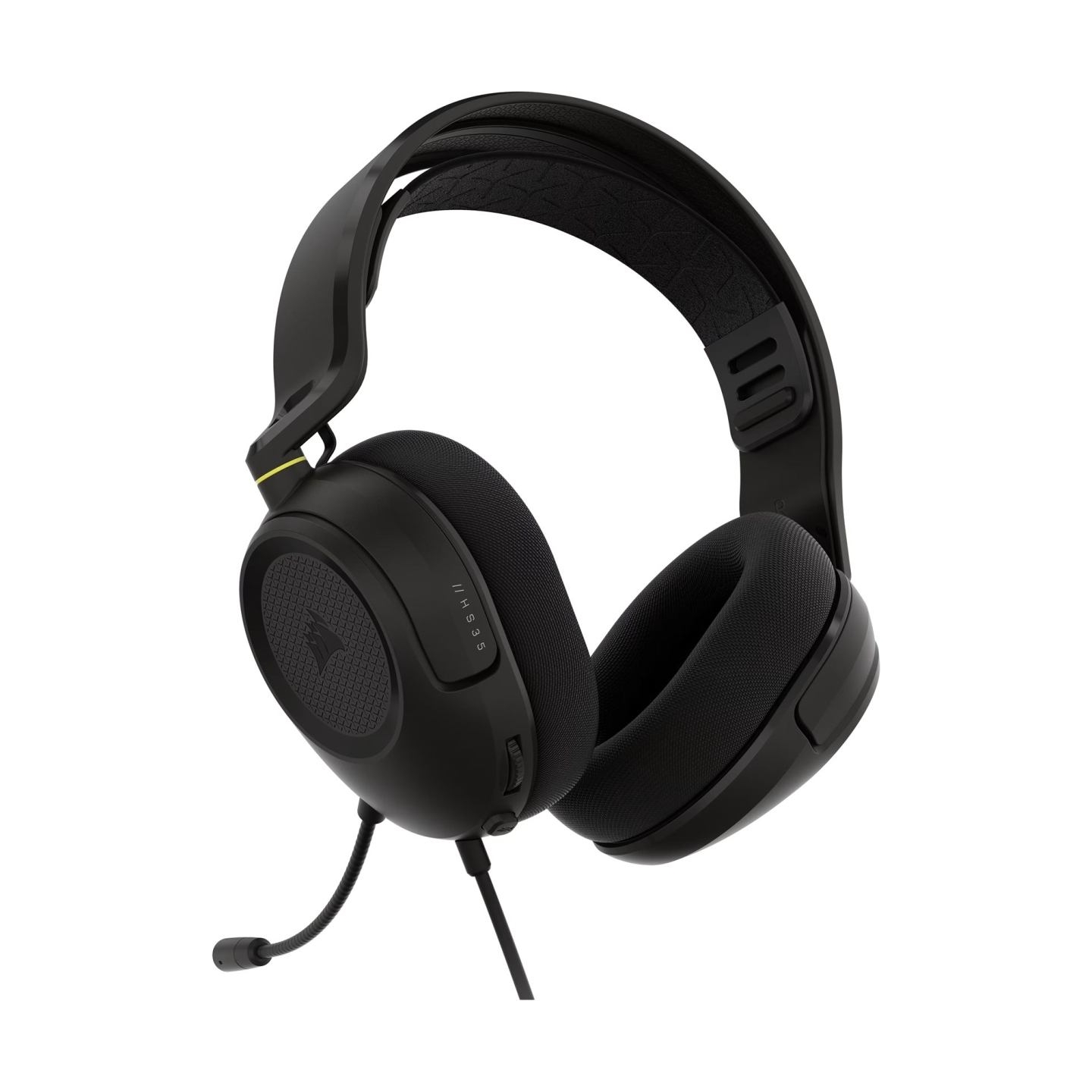 Corsair Gaming Headset | HS35 v3 | Wired | Microphone | Carbon