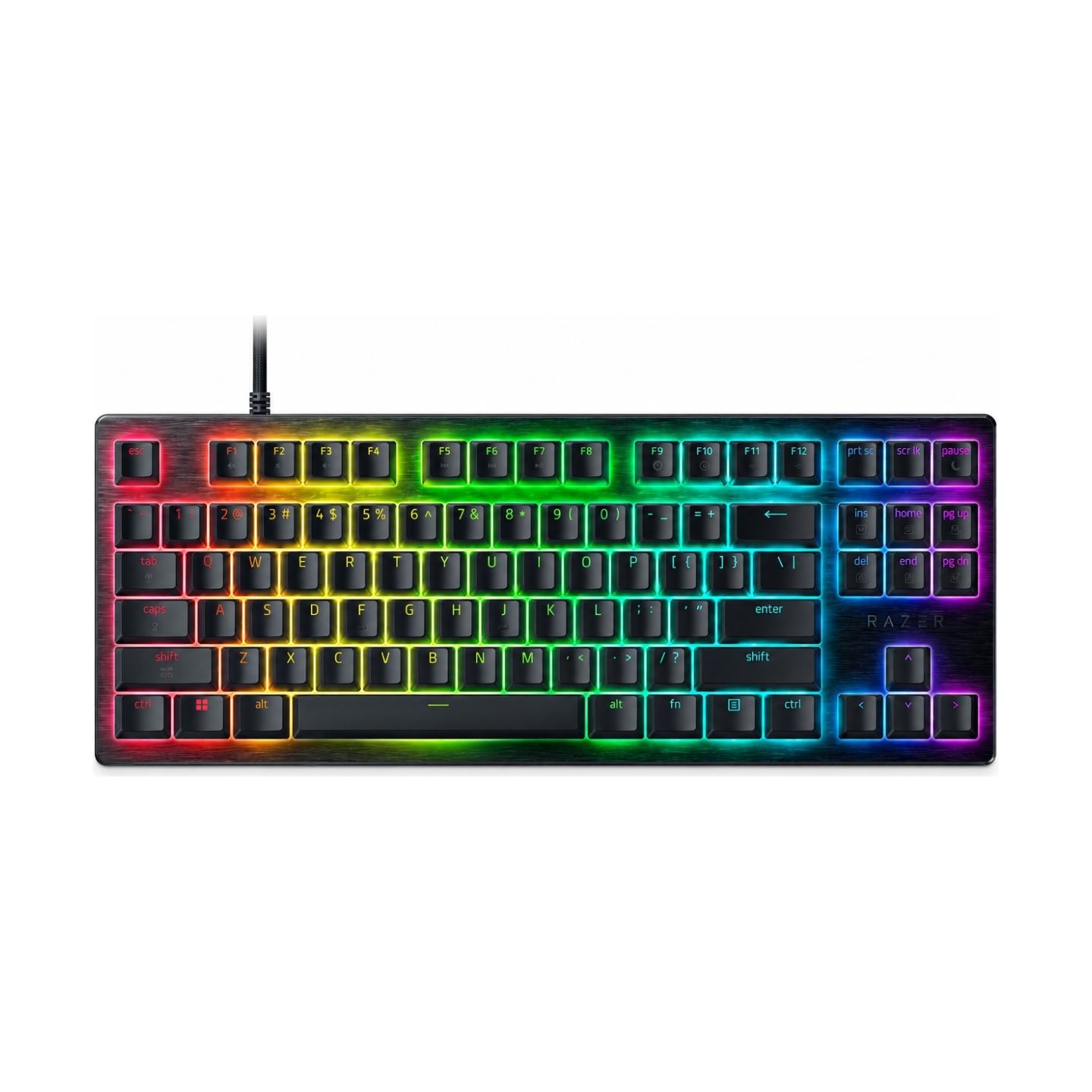 Razer Hall Effect Magnetic Esports Keyboard | Huntsman V3 HE Magnetic Tenkeyless 8KHz | Keyboard | Wireless | US | Razer Hall Ef