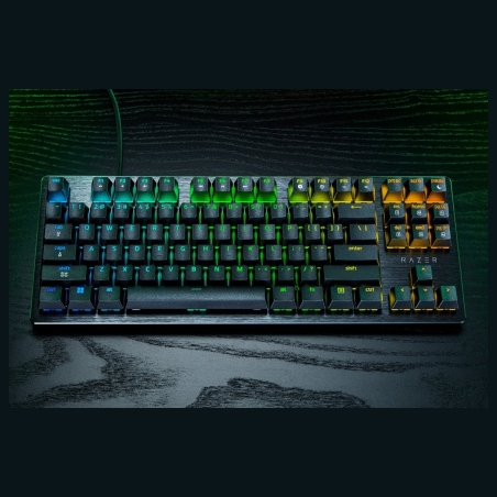 Razer Hall Effect Magnetic Esports Keyboard | Huntsman V3 HE Magnetic Tenkeyless 8KHz | Keyboard | Wireless | US | Razer Hall Ef