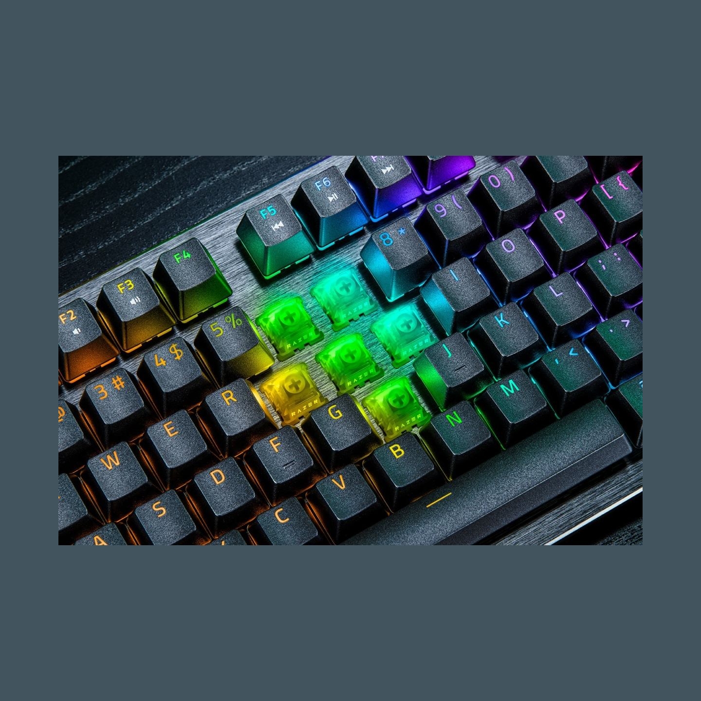 Razer Hall Effect Magnetic Esports Keyboard | Huntsman V3 HE Magnetic Tenkeyless 8KHz | Keyboard | Wireless | US | Razer Hall Ef