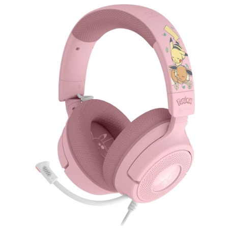 Razer Gaming Headset | Kraken V4 X | Wired | On-ear | Microphone | Pikachu & Eevee Edition