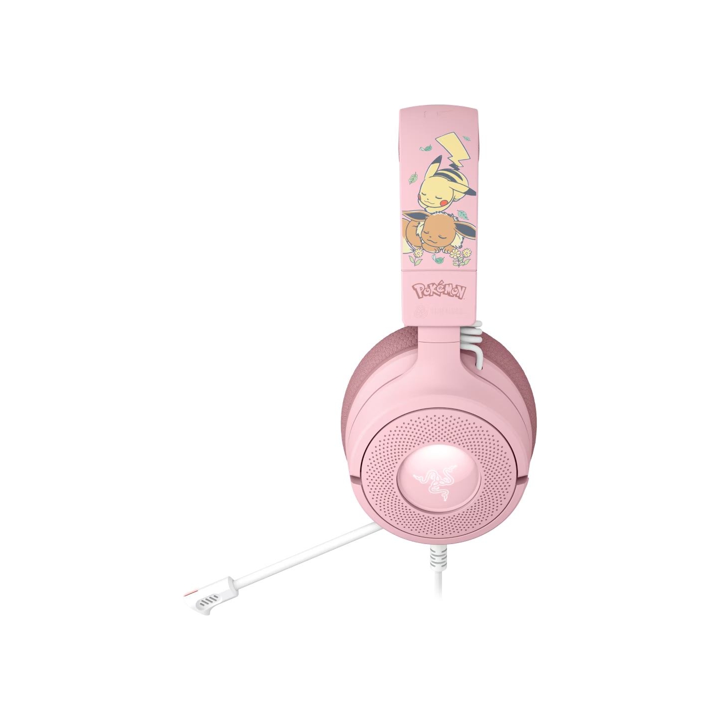 Razer Gaming Headset | Kraken V4 X | Wired | On-ear | Microphone | Pikachu & Eevee Edition