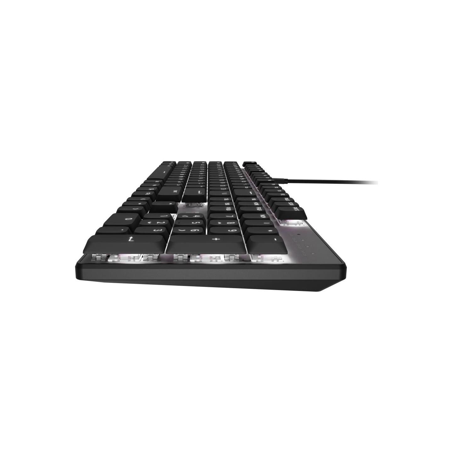 Natec Amberjack | Keyboard | Wired | US | Linear | White backlight, Hot-swappable switches, Anti-ghosting, Built-in memory, Macr