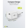 Goobay 20 W USB-C PD GaN Fast Charger Nano | USB-C