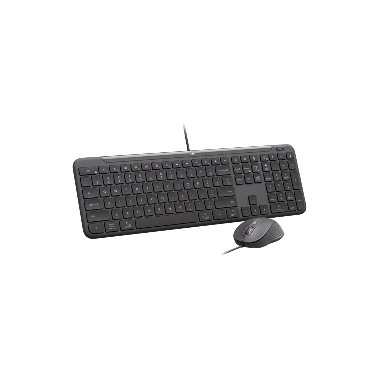 Logitech WIRED COMBO MK620 FOR BUSINESS - GRAPHITE - PAN - USB - NORDIC-613 - USB-C MK620B