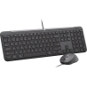 Logitech WIRED COMBO MK620 FOR BUSINESS - GRAPHITE - PAN - USB - NORDIC-613 - USB-C MK620B