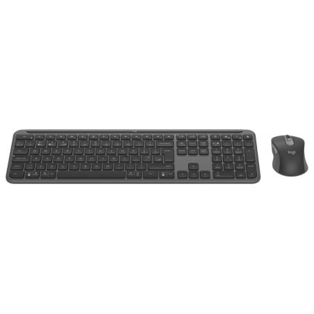 Logitech Signature Slim Wireless Keyboard and Mouse Combo MK950 - GRAPHITE - PAN - 2.4GHZ/BT - NORDIC-613