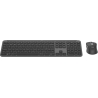 Logitech Signature Slim Wireless Keyboard and Mouse Combo MK950 - GRAPHITE - PAN - 2.4GHZ/BT - NORDIC-613