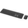 Logitech Signature Slim Wireless Keyboard and Mouse Combo MK950 - GRAPHITE - PAN - 2.4GHZ/BT - NORDIC-613