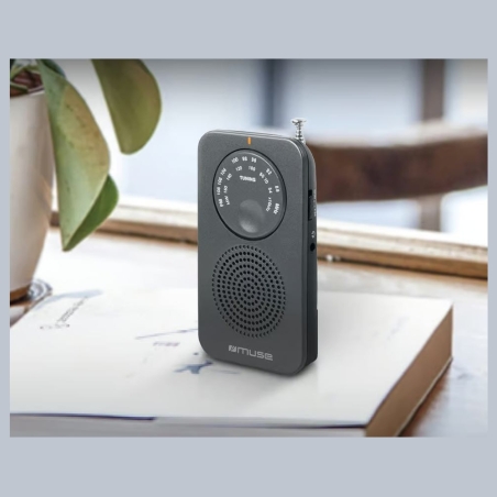 Muse | Pocket radio | M-01 RS | Black