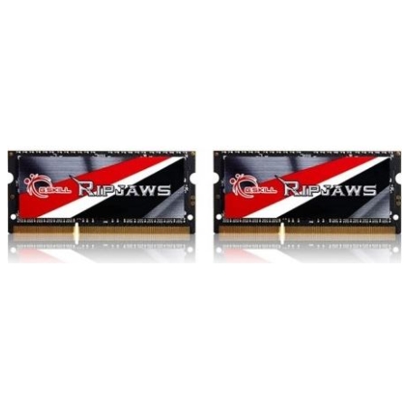 G.skill Memory SODIMM Ultrabook DDR3 16GB (2x8GB) Ripjaws 1600MHz CL9 - 1.35V Low Voltage