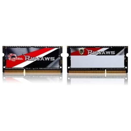 G.skill Memory SODIMM Ultrabook DDR3 16GB (2x8GB) Ripjaws 1600MHz CL9 - 1.35V Low Voltage
