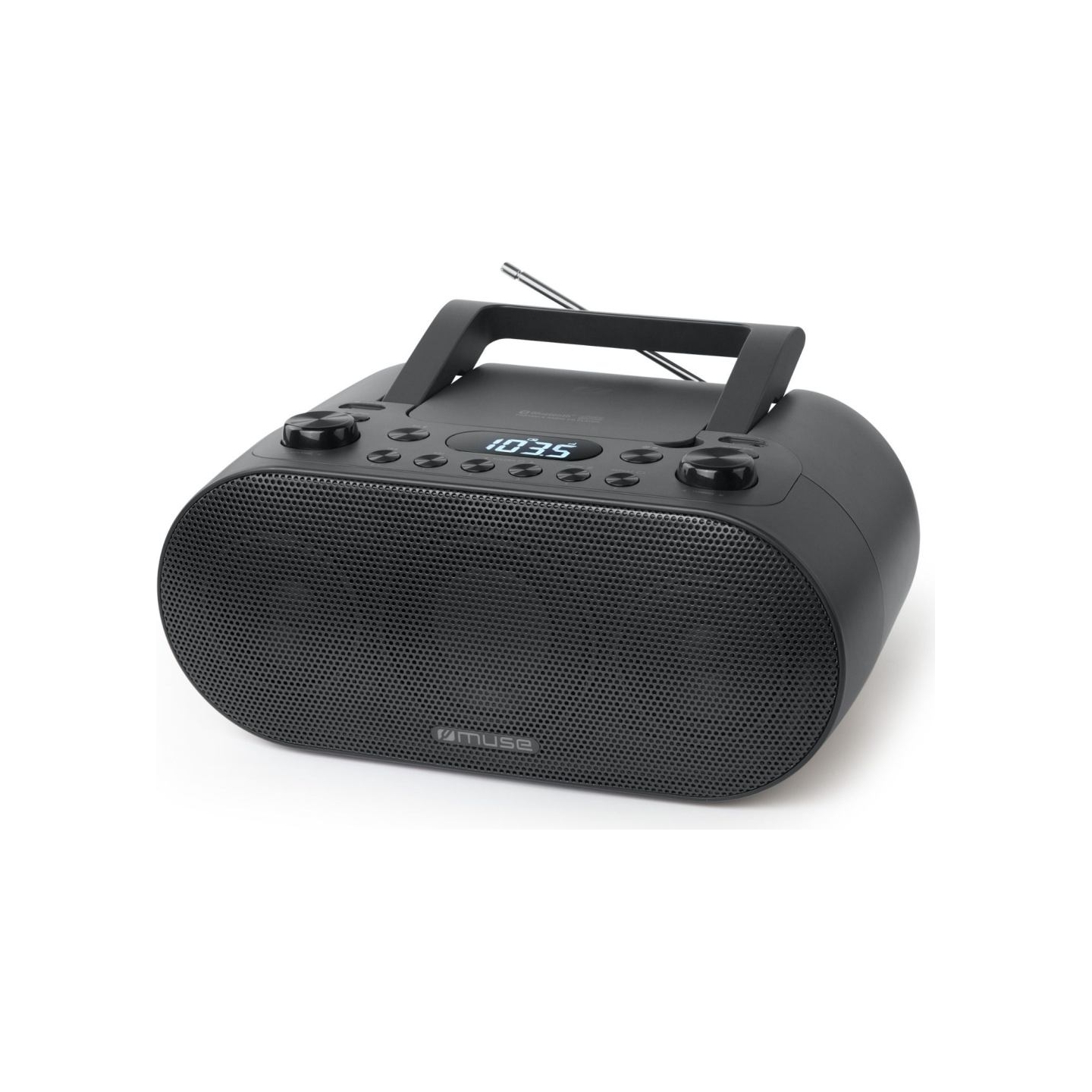 Muse | Portable Radio with Bluetooth and USB port | M-35 BT | AUX in | Black