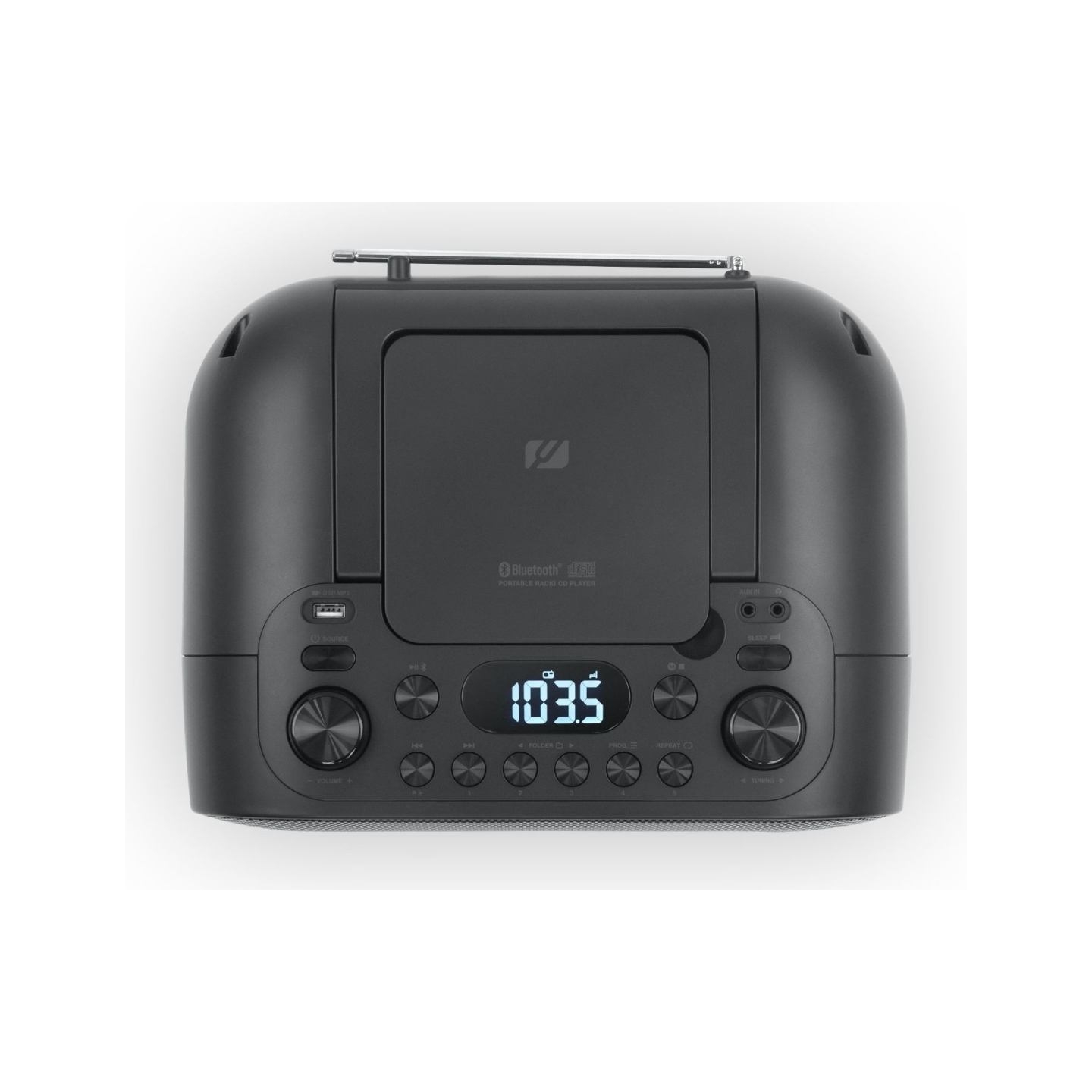 Muse | Portable Radio with Bluetooth and USB port | M-35 BT | AUX in | Black
