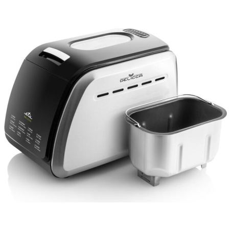 ETA | Bread maker | Delicca II ETA714990030 | Power 850 W | Number of programs 12 | Display Yes | Black/Stainless steel