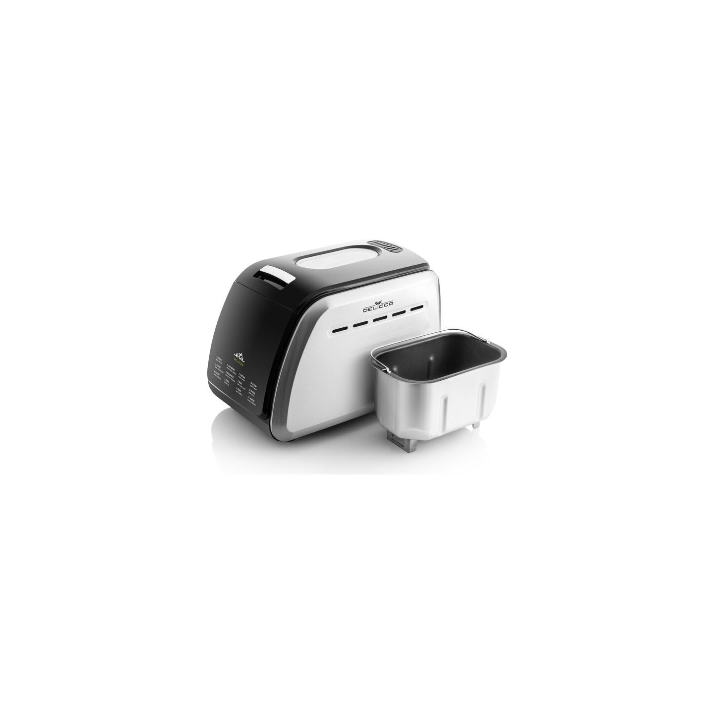 ETA | Bread maker | Delicca II ETA714990030 | Power 850 W | Number of programs 12 | Display Yes | Black/Stainless steel