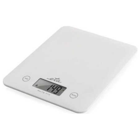 ETA | Kitchen scales | Lori ETA277790000 | Maximum weight (capacity) 5 kg | Graduation 1 g | Display type LCD | White